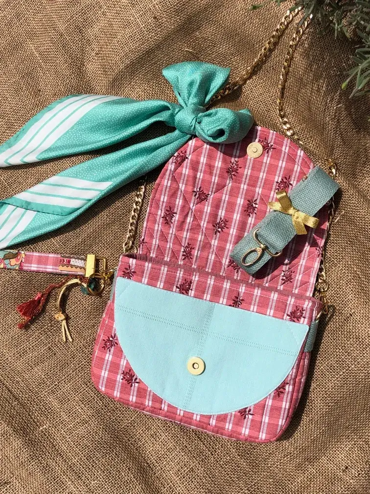 Sac besace à bandoulière indienne acidulée – Image 8