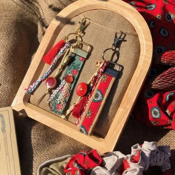 porte_cles_grigri_talisman_idee_cadeau_souvenir_provence_tissu_provençal