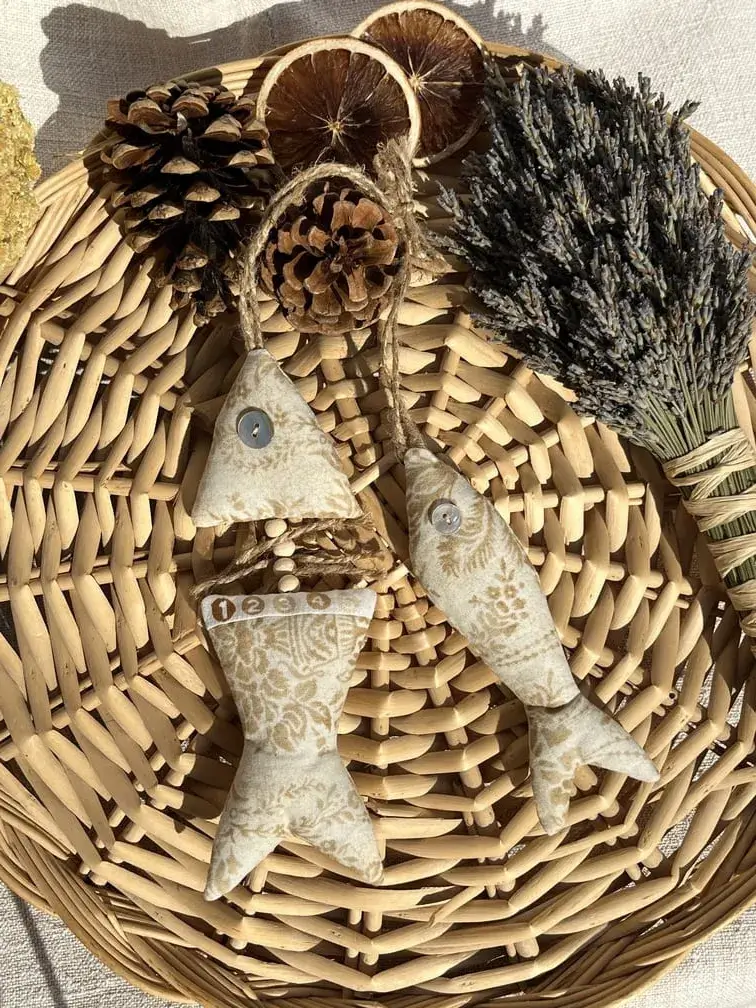 sardines_lavande_beige_decoration_provencale_originale_idee_cadeau
