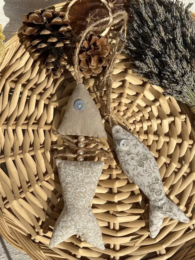 sardines_lavande_beige_gris_decoration_provencale_originale_idee_cadeau